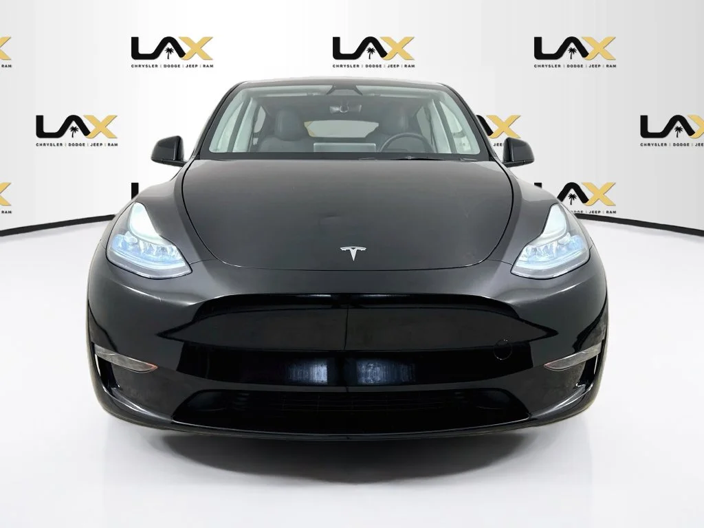 Used 2025 Tesla Model Y Long Range with VIN 7SAYGDED4SF313335 for sale in Inglewood, CA