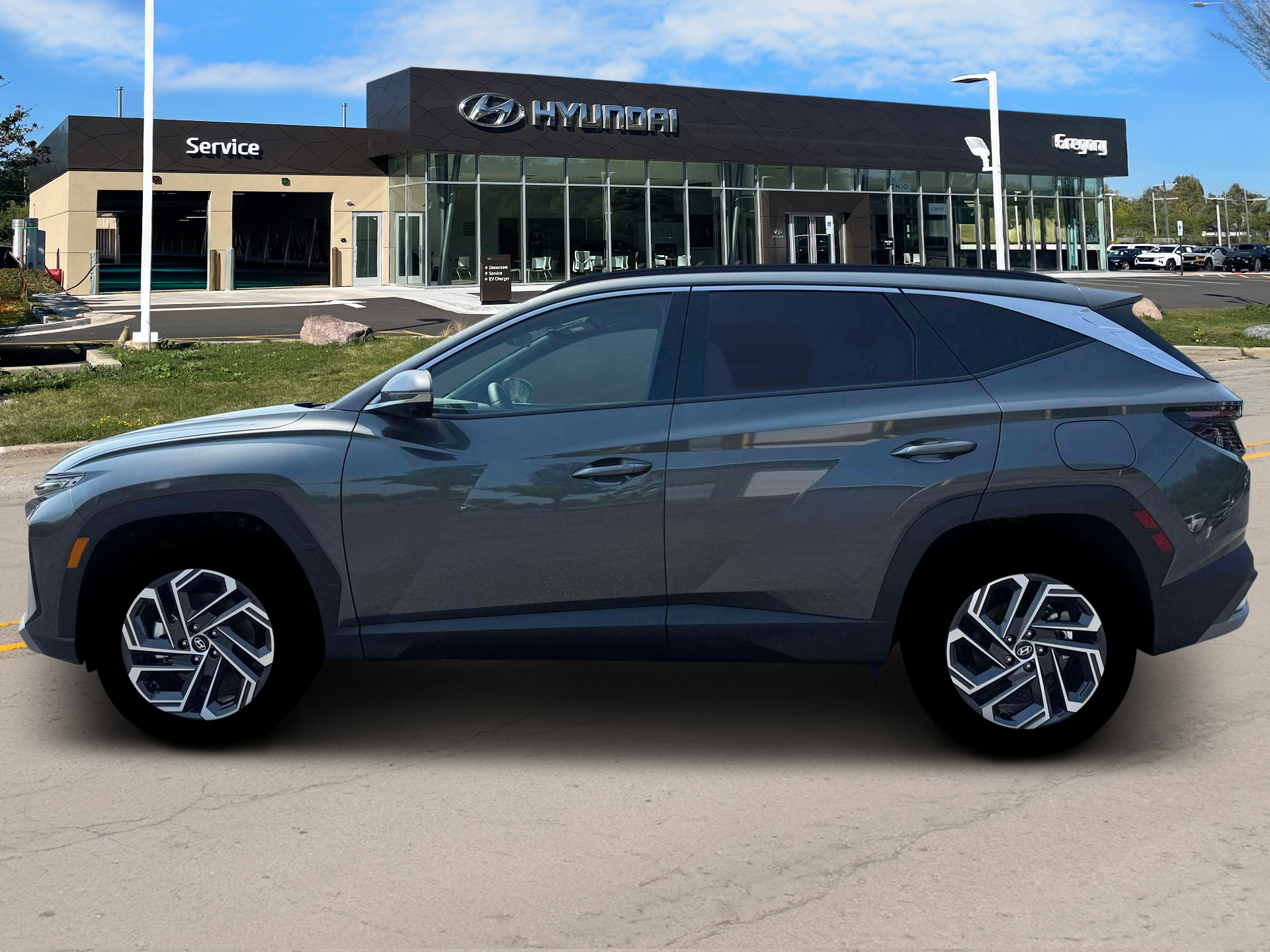 New 2026 Gray Hyundai Limited image 3