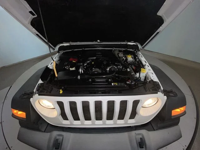 Used 2020 White Jeep Unlimited Sport S image 24