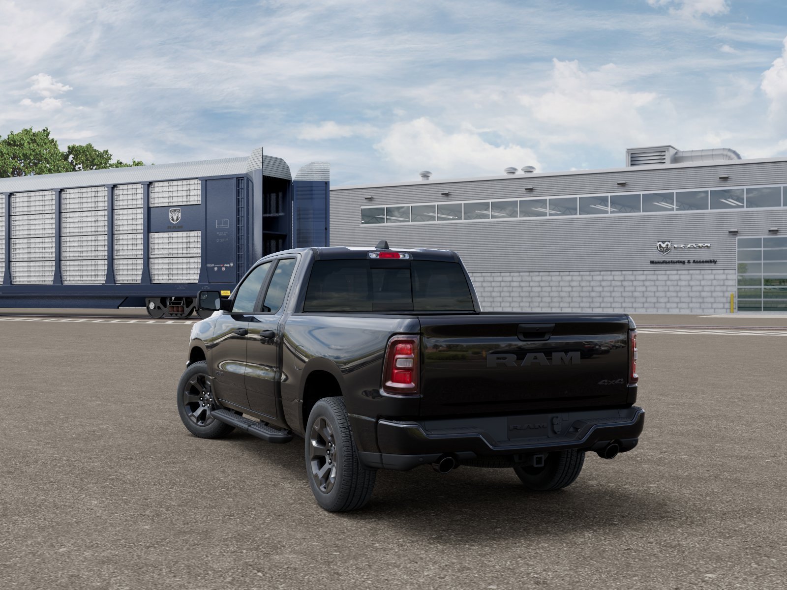 New 2026 Diamond Black Crystal Pearl-Coat Exterior Paint RAM Express image 30