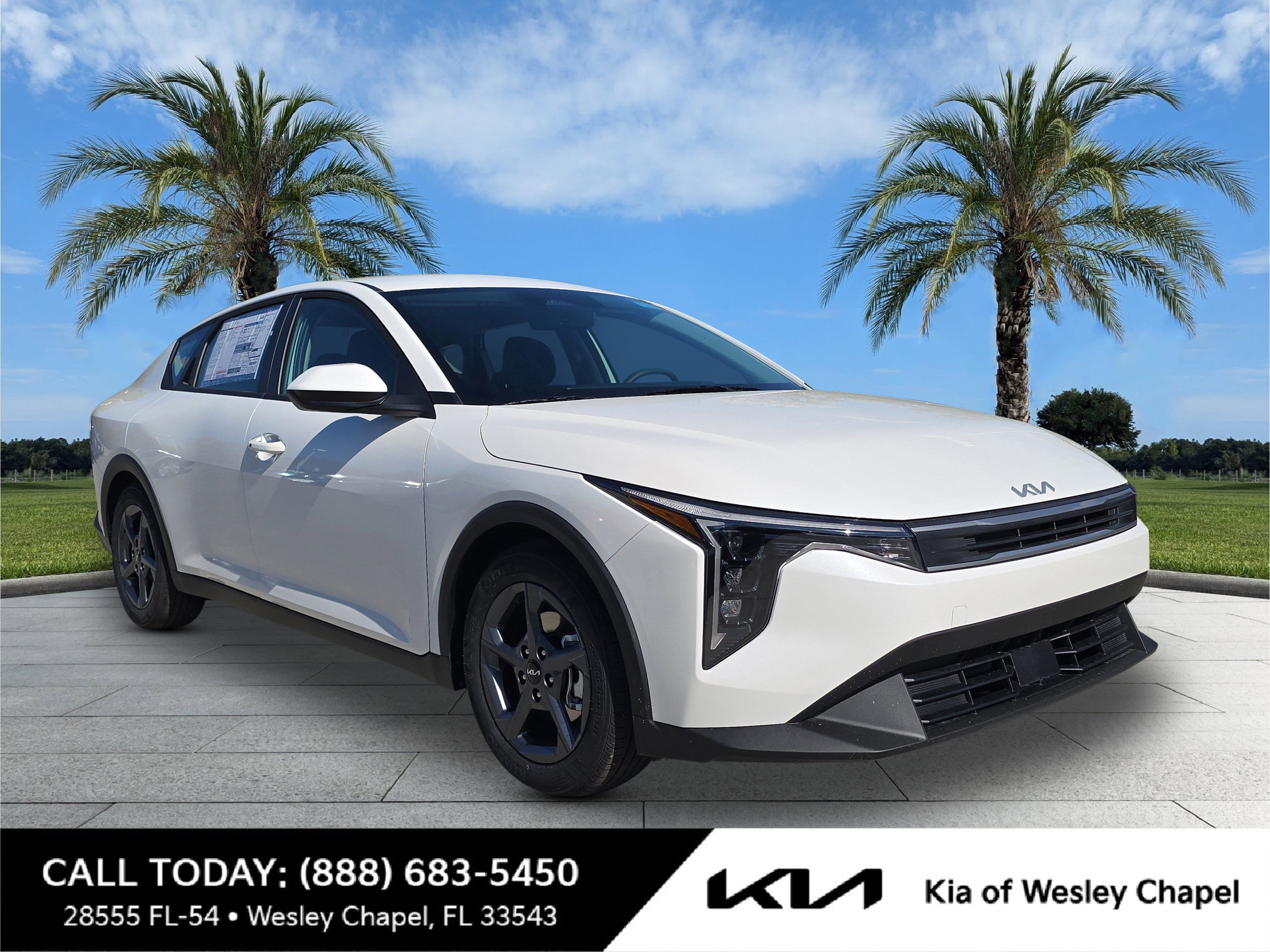 New 2026 Snow White Pearl Kia LXS image 1