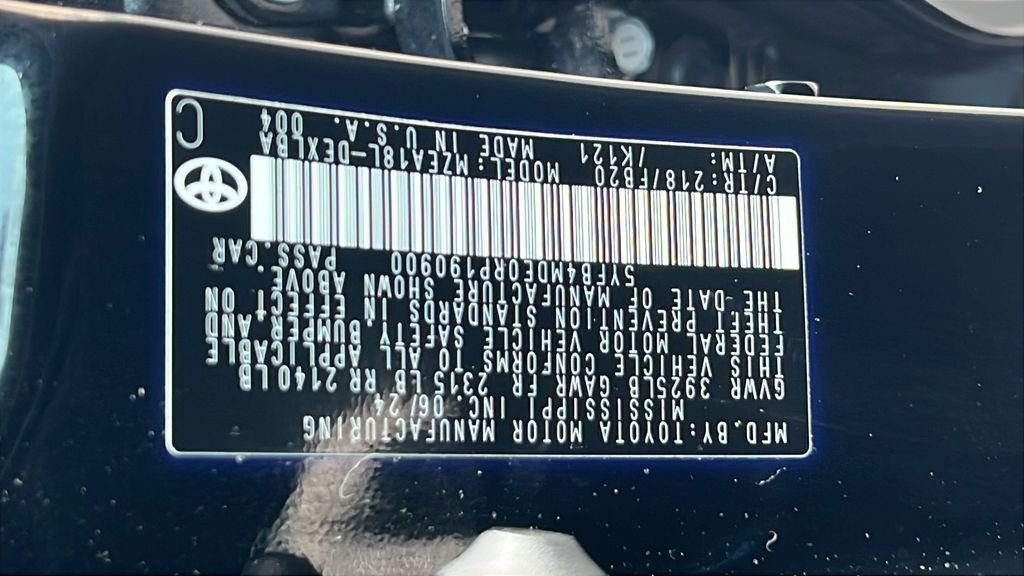 Used 2024 Black Toyota LE image 22