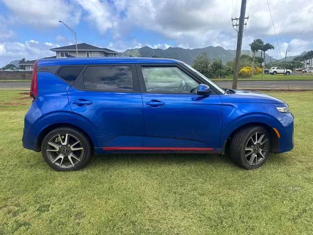 Certified Used 2021 Blue Kia GT-Line image 8