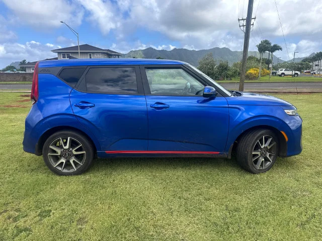 Certified Used 2021 Blue Kia GT-Line image 8