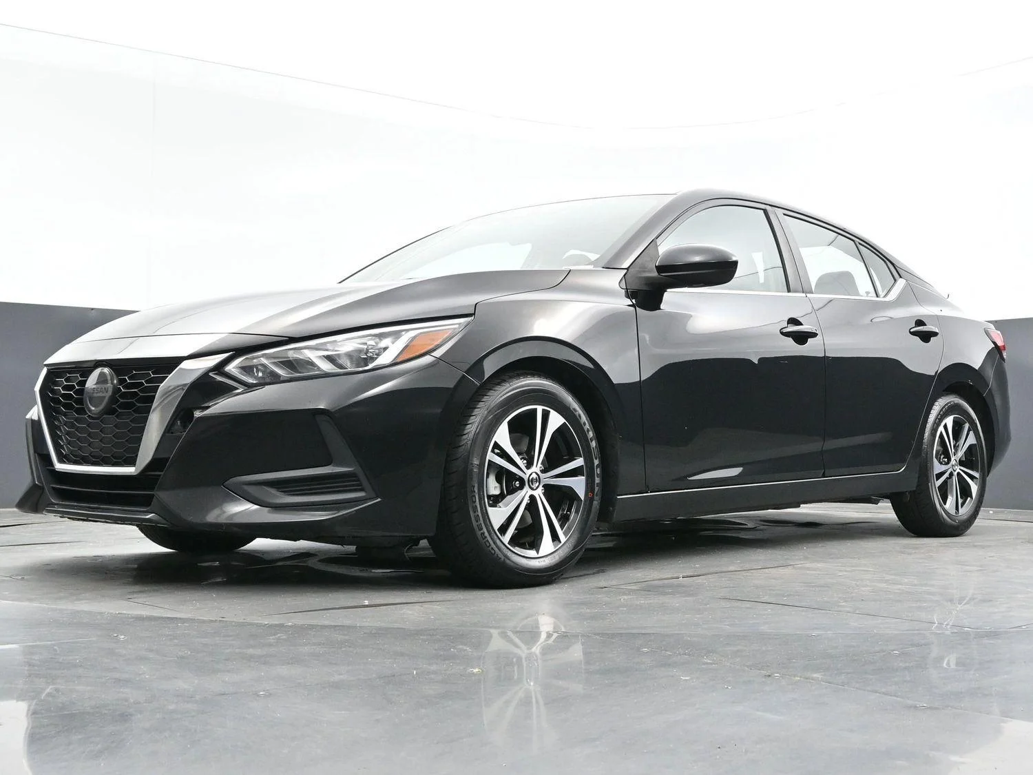 Used 2021 Black Nissan SV image 40