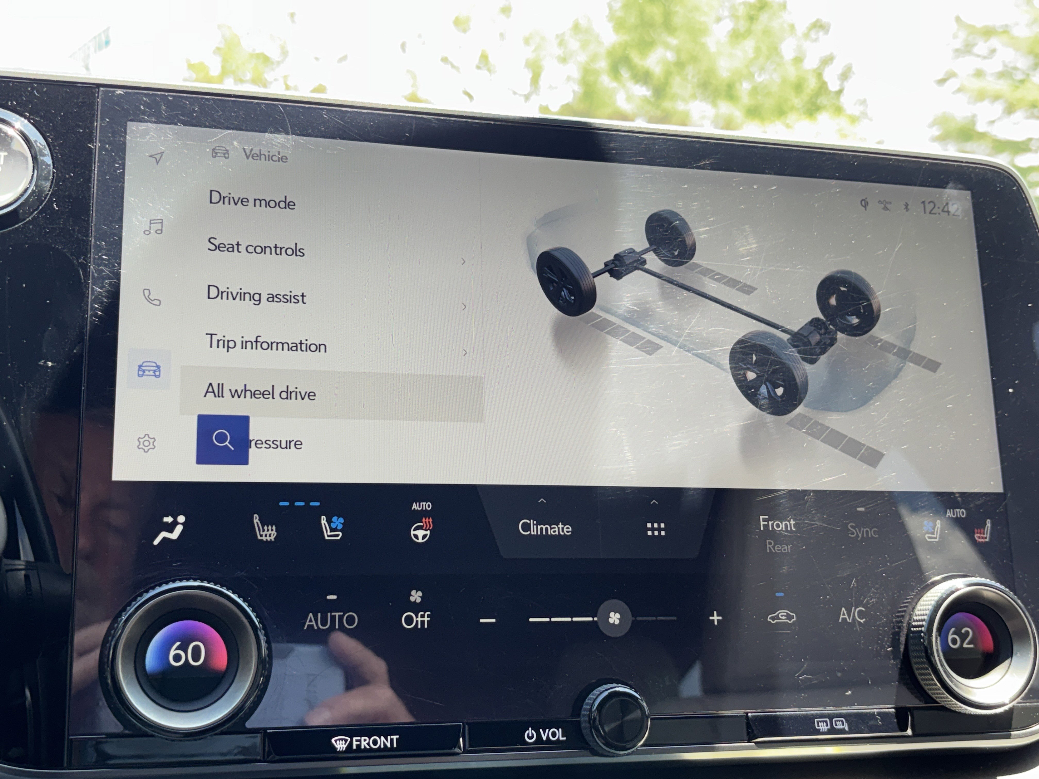 Used 2024 Cloudburst Gray Lexus 350 Luxury AWD image 36