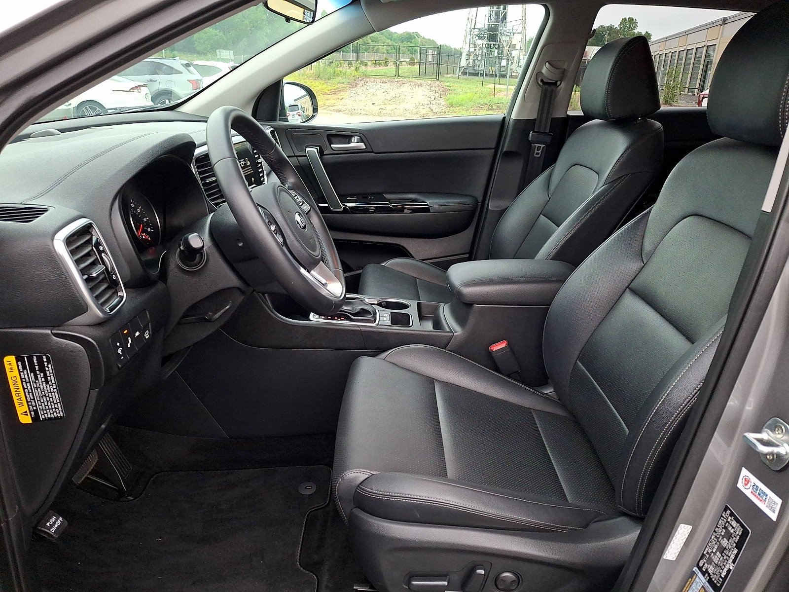 Used 2021 Steel Gray Kia EX image 12