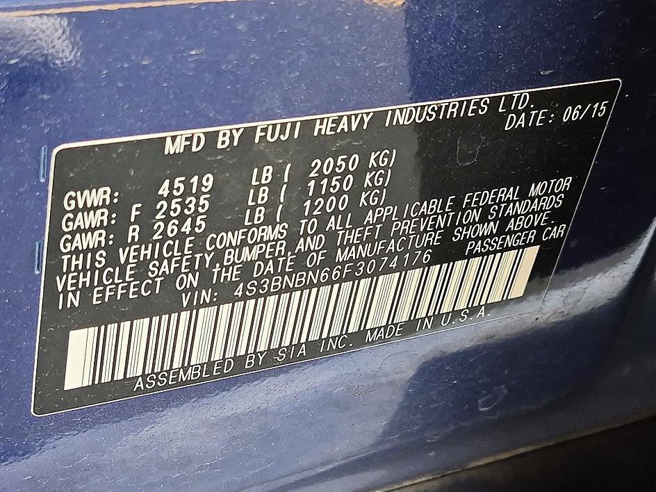 Used 2015 Lapis Blue Pearl Subaru 2.5i Limited image 37