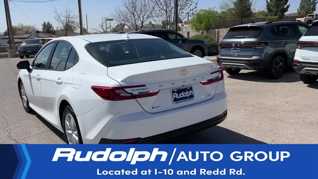 Used 2025 White Toyota LE image 2