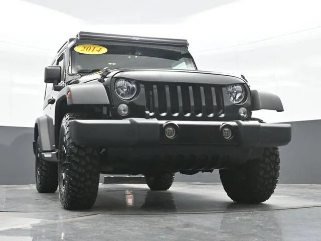 Used 2014 Black Jeep Willys Wheeler image 22