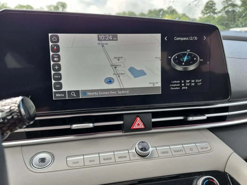 Certified Used 2024 Amazon Gray Hyundai Limited image 16