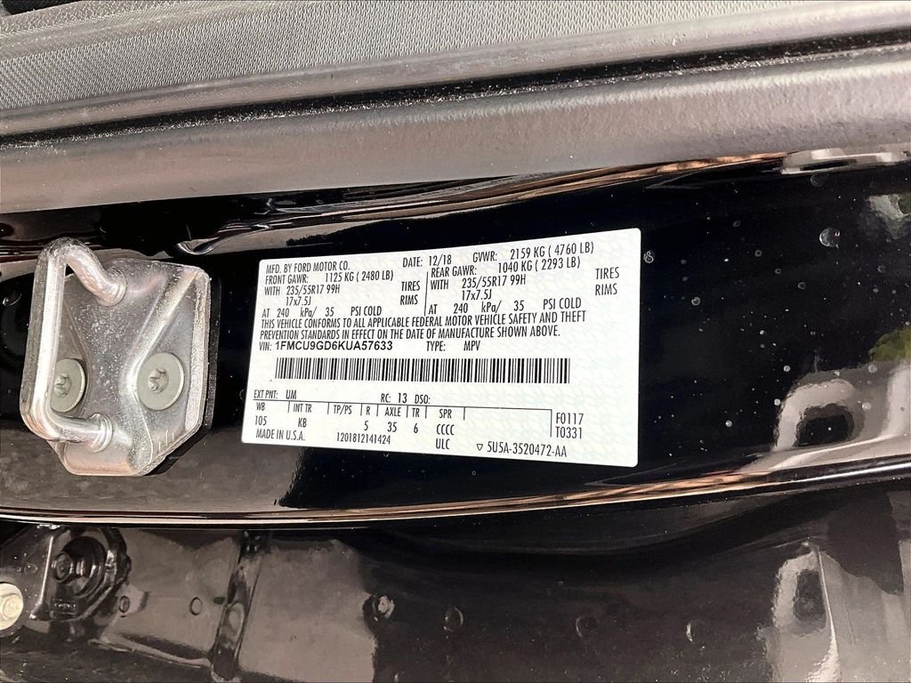 Used 2019 Black Ford SE image 36