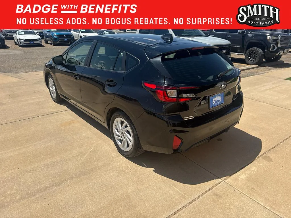 Used 2025 Crystal Black Silica Subaru Base image 6