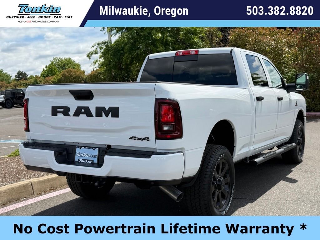 New 2026 Bright White Clear-Coat Exterior Paint RAM Tradesman image 7