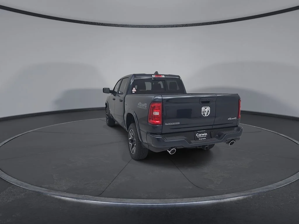 New 2026 Forged Blue Metallic Exterior Paint RAM Laramie image 12
