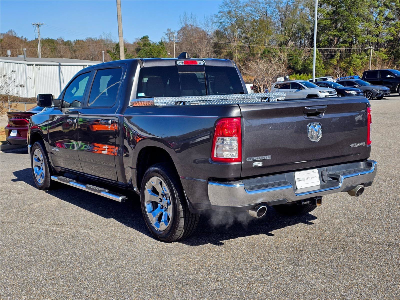 Used 2022 Granite Crystal Metallic Clearcoat Ram Big Horn image 13