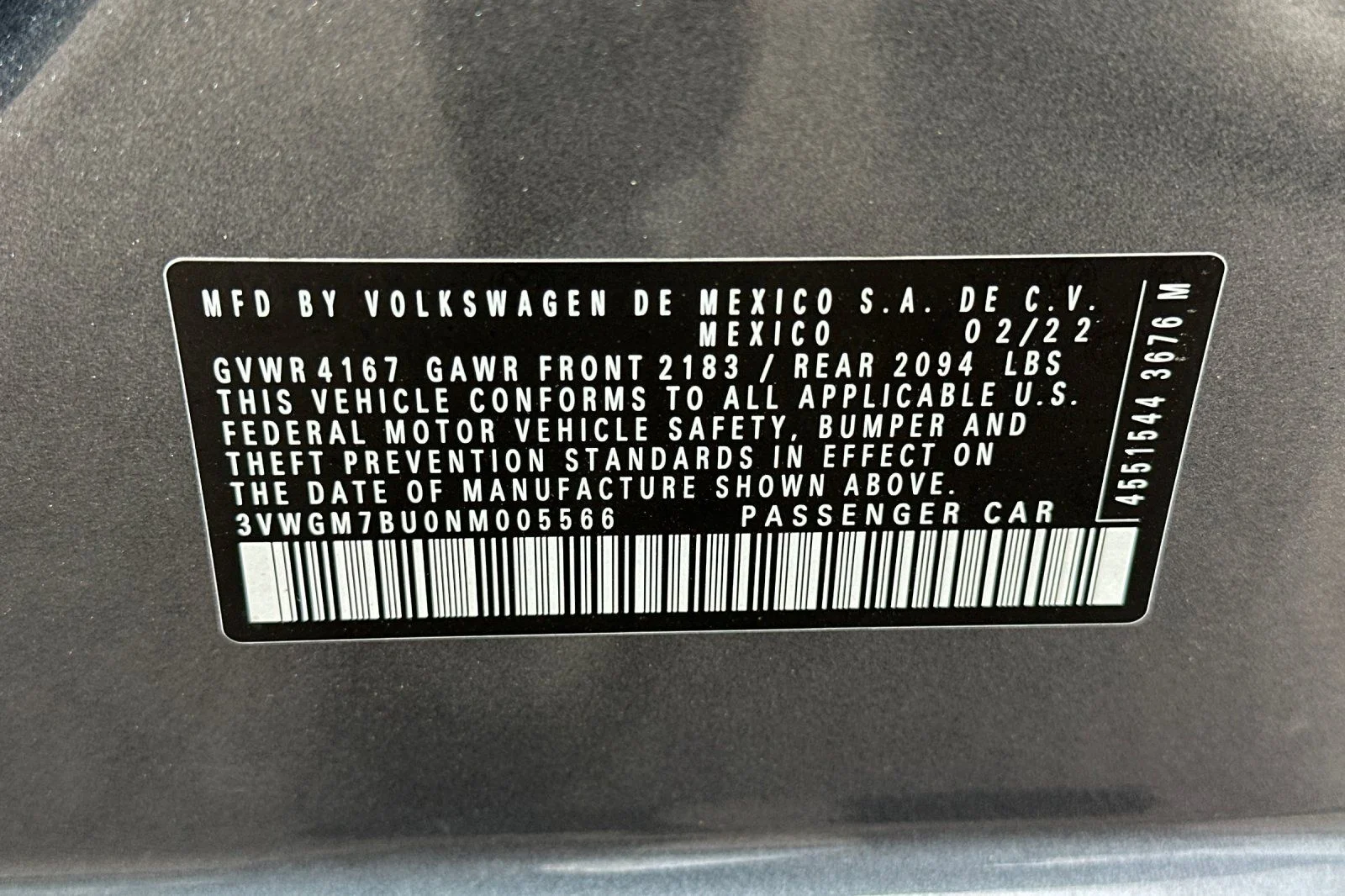 Certified Used 2022 Gray Volkswagen 1.5T SEL image 28
