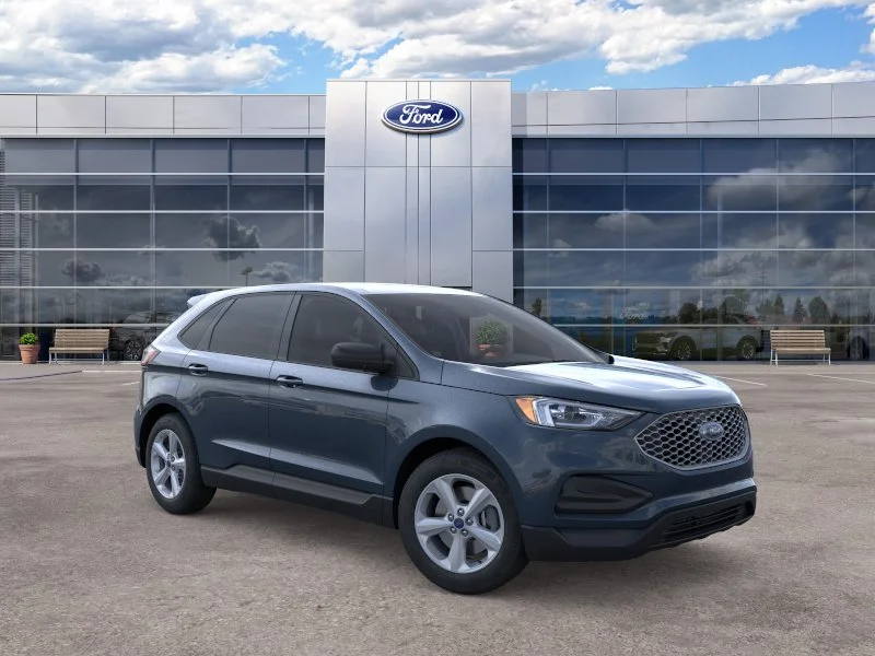 New 2024 Stone Blue Metallic Ford SE image 7