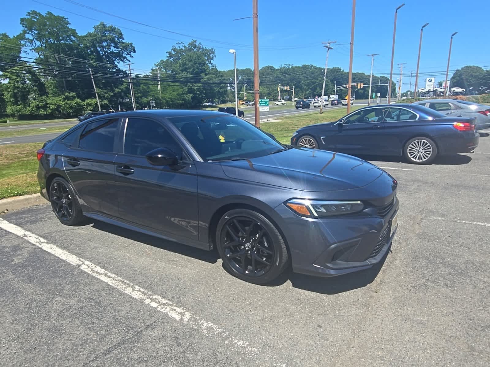 Certified Used 2023 Meteorite Gray Metallic Honda Sport image 3