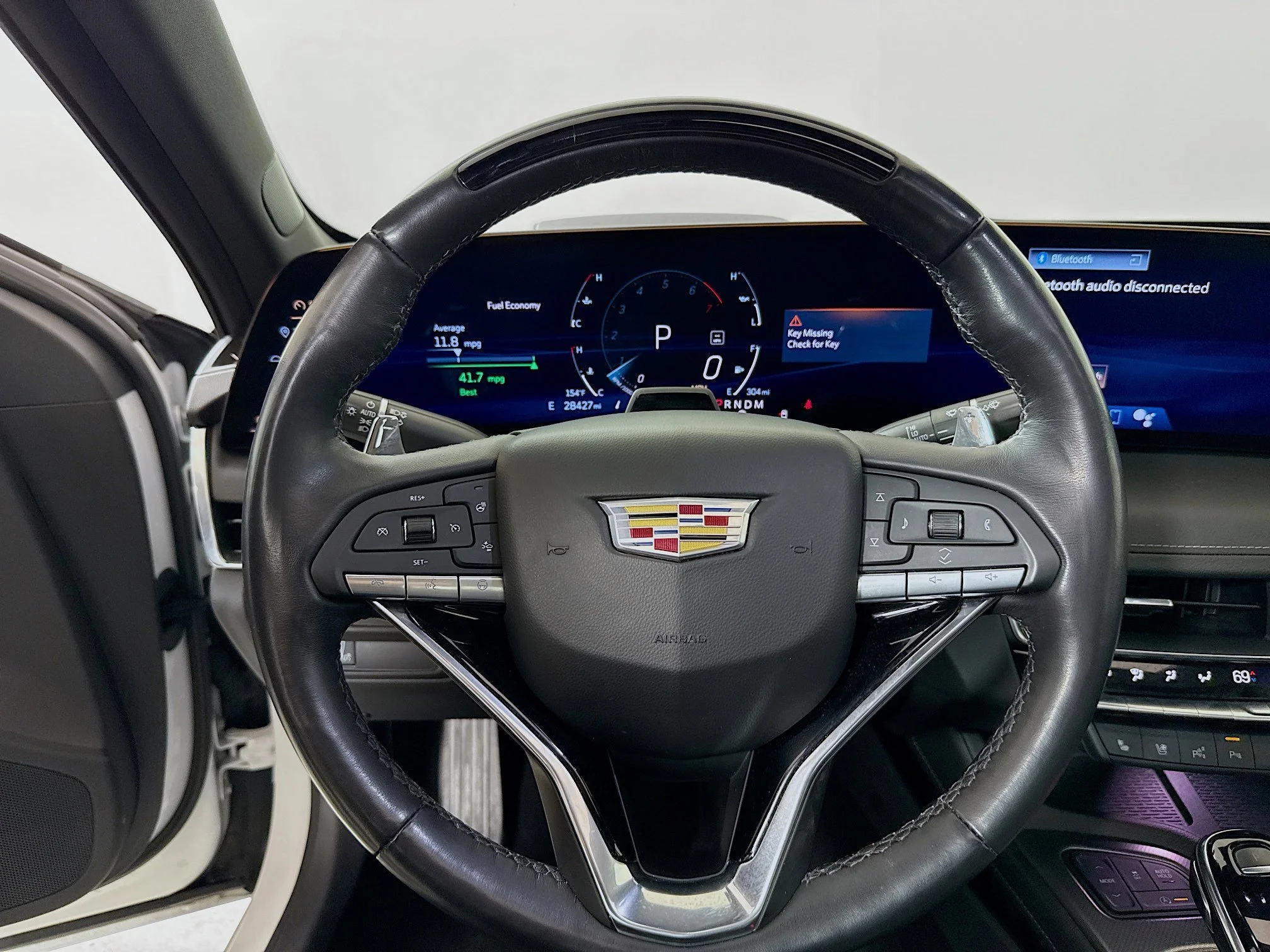Used 2025 Summit White Cadillac Premium Luxury image 12