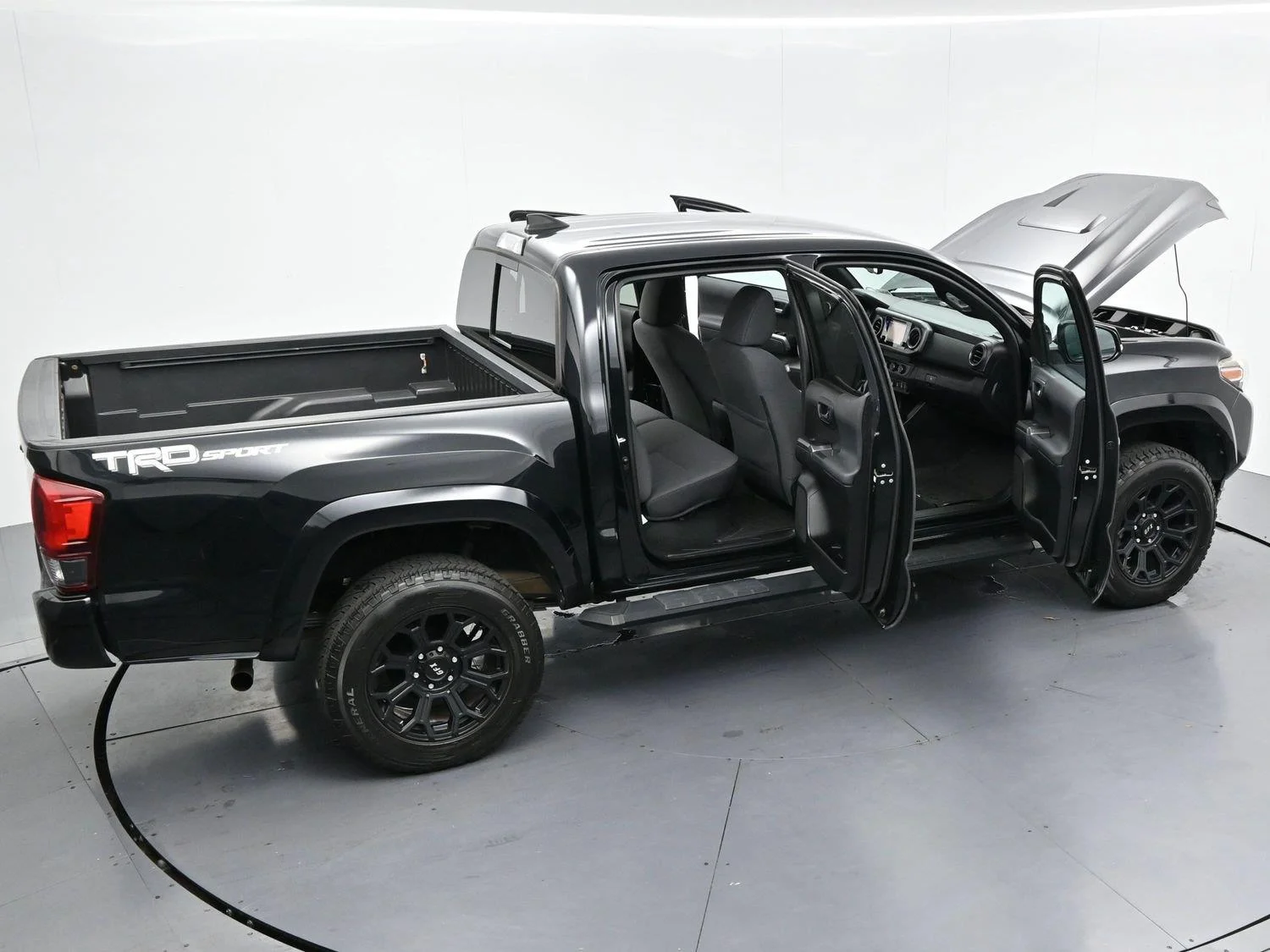 Used 2019 Midnight Black Metallic Toyota TRD Sport image 38
