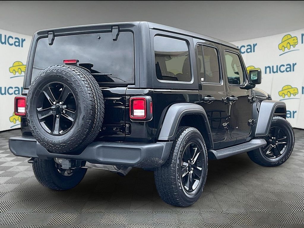 Used 2021 Black Jeep Unlimited Sport Altitude image 6