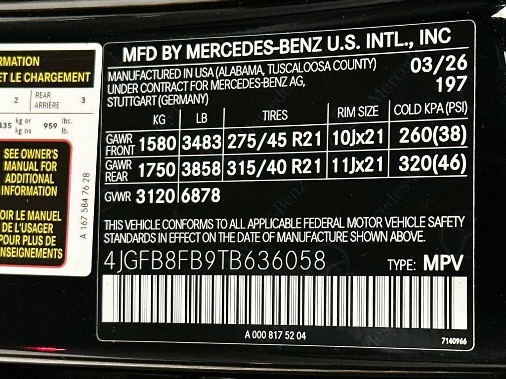 New 2026 Obsidian Black Metallic Mercedes-Benz GLE 580 image 64