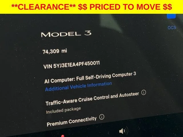 Used 2023  Tesla 4DR RWD image 26