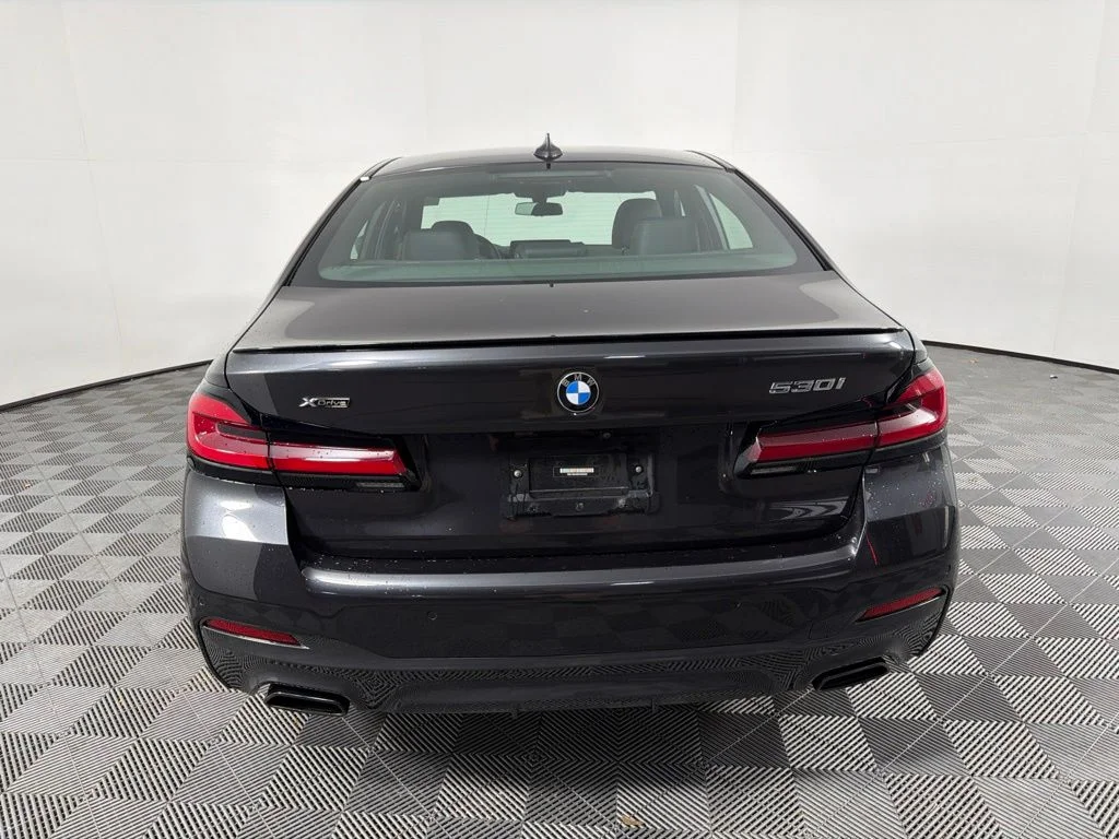Certified Used 2023 Dark Graphite Metallic BMW 530i xDrive image 6