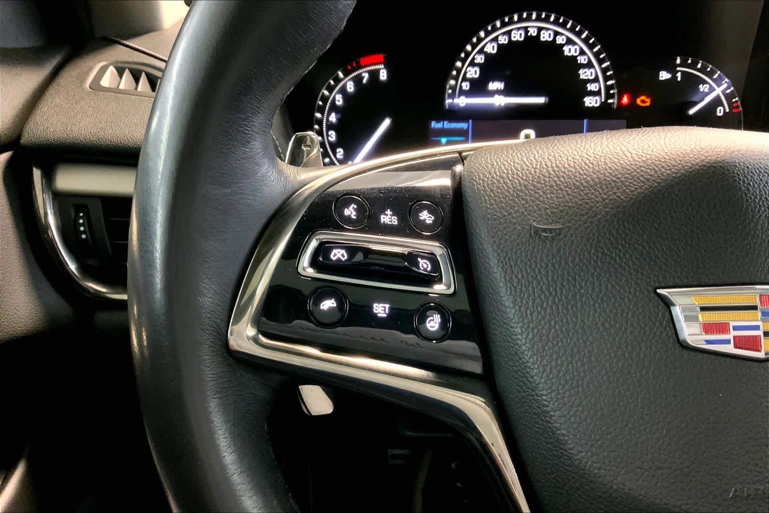 Used 2018 Crystal White Tricoat Cadillac Premium Luxury RWD image 23
