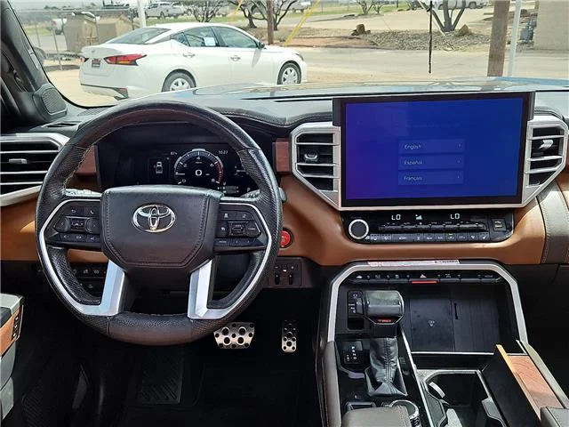 Used 2025 Smoked Mesquite Toyota 1794 Edition (A10) 4x4 CrewMax 5.5 ft. box 145.7 i image 10