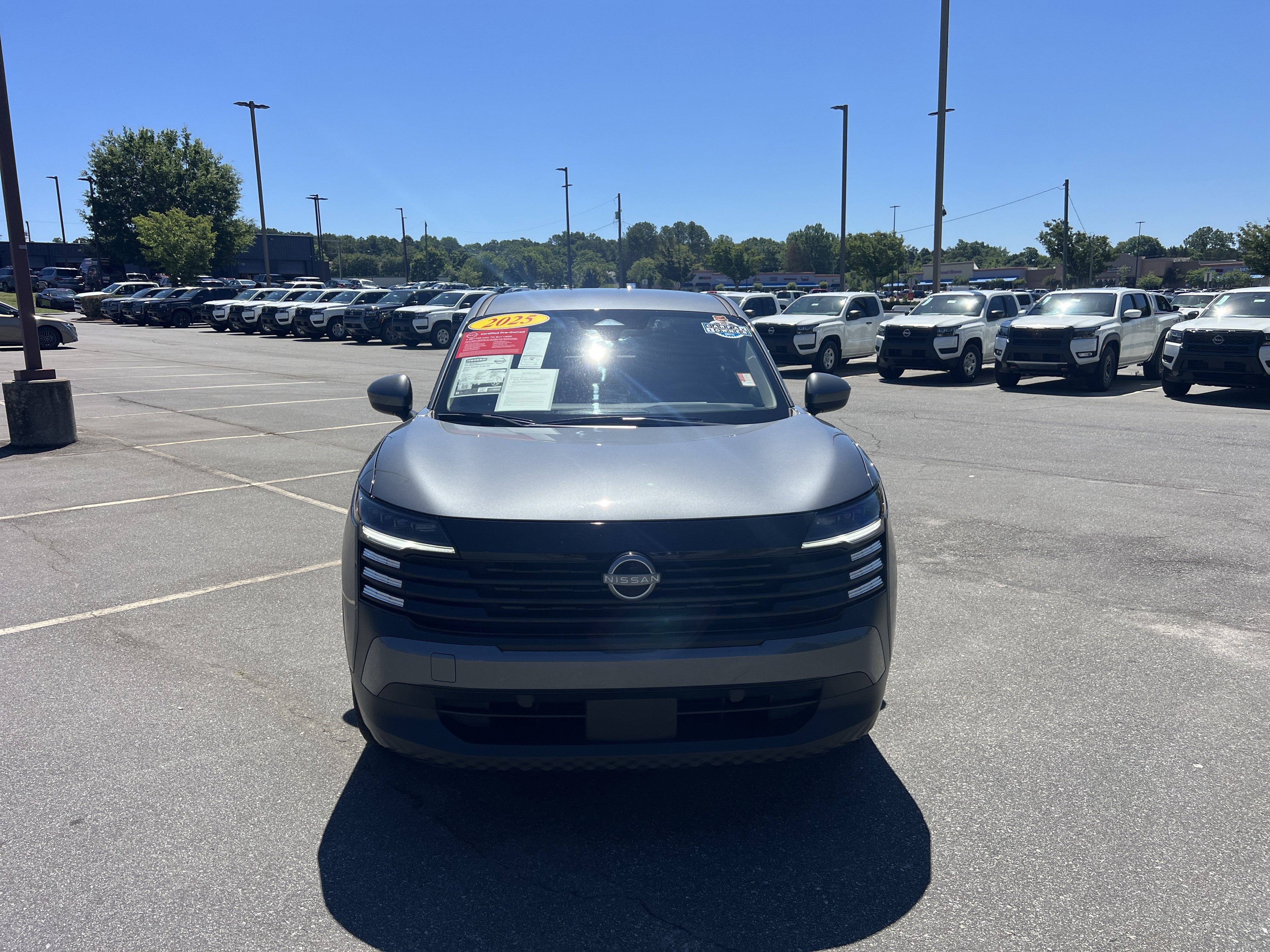 Used 2025 Gun Metallic Nissan SV image 2