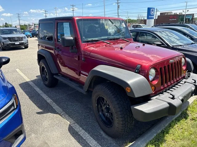 Used 2013 Deep Cherry Red Crystal Jeep Sport image 2