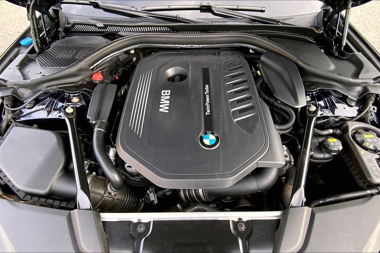 Used 2017 Bluestone Metallic BMW 540i xDrive image 30