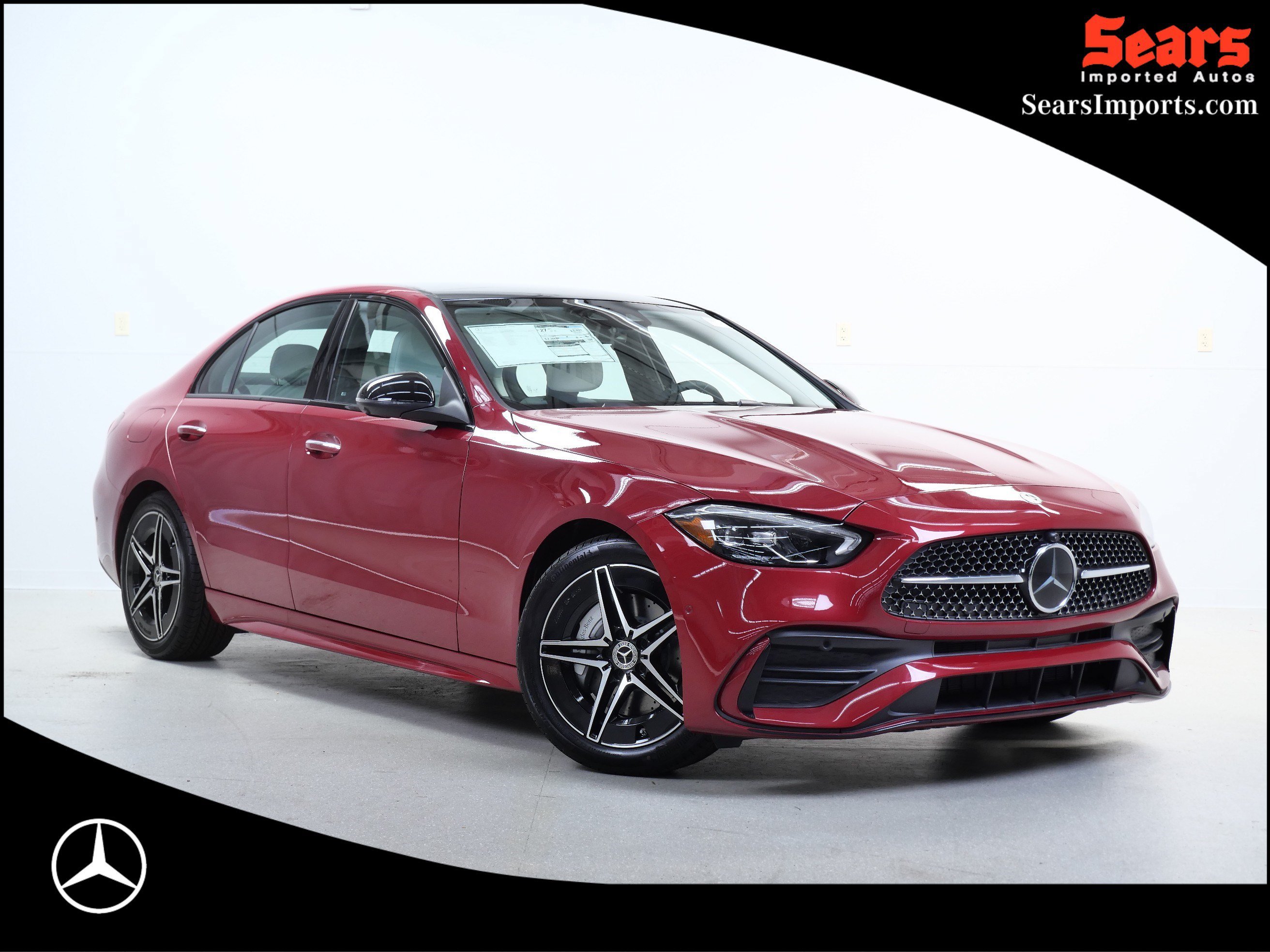 New 2026 MANUFAKTUR Patagonia Red Metallic Mercedes-Benz C 300 image 1