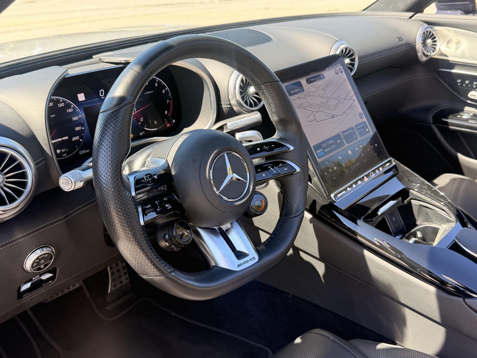 Used 2022 MANUFAKTUR Alpine Grey Mercedes-Benz AMG® SL 55 image 2