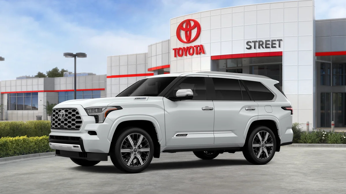 New 2026 Wind Chill Pearl Toyota Capstone image 14