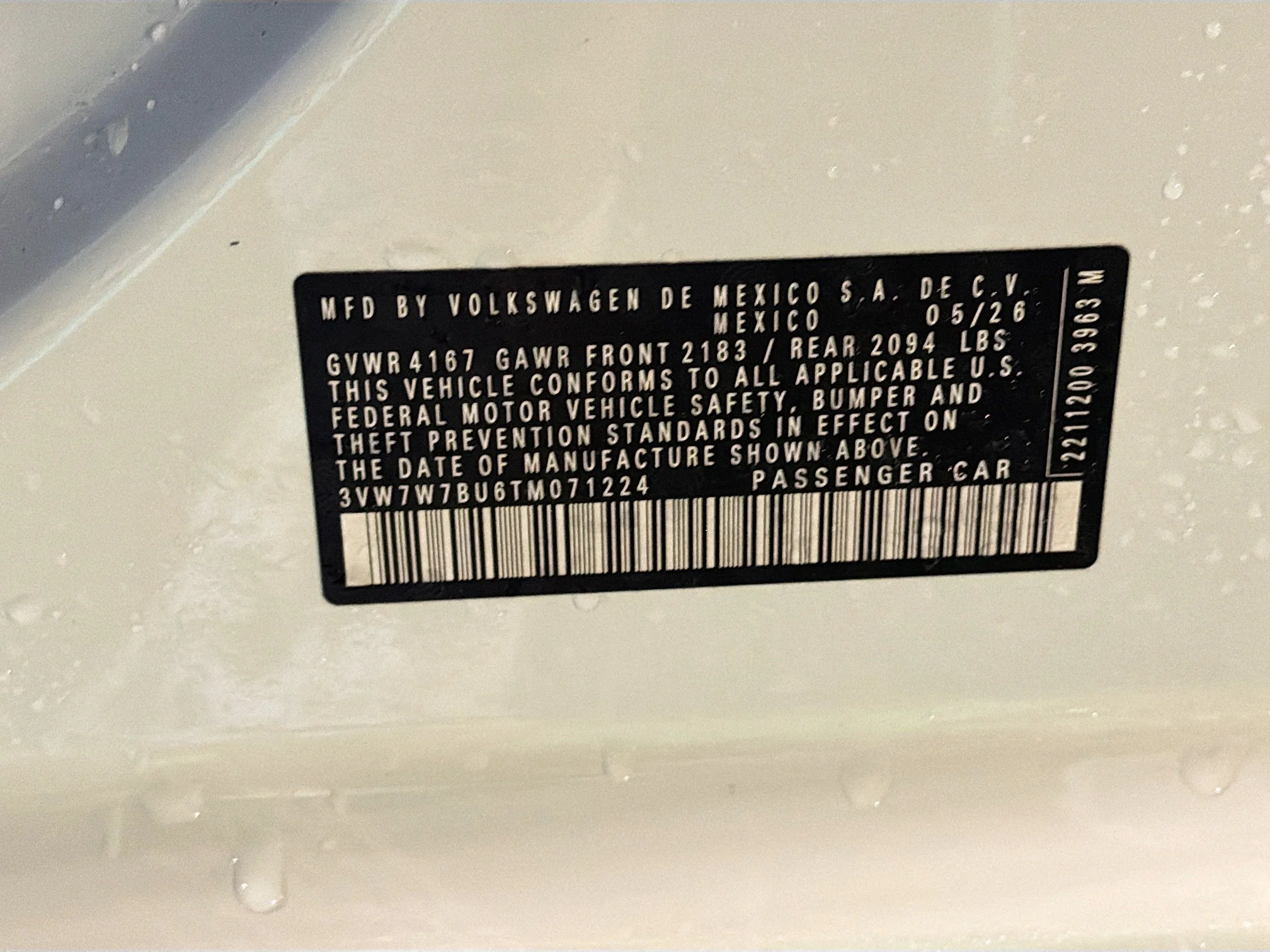 New 2026 White Pearl Volkswagen SE image 41