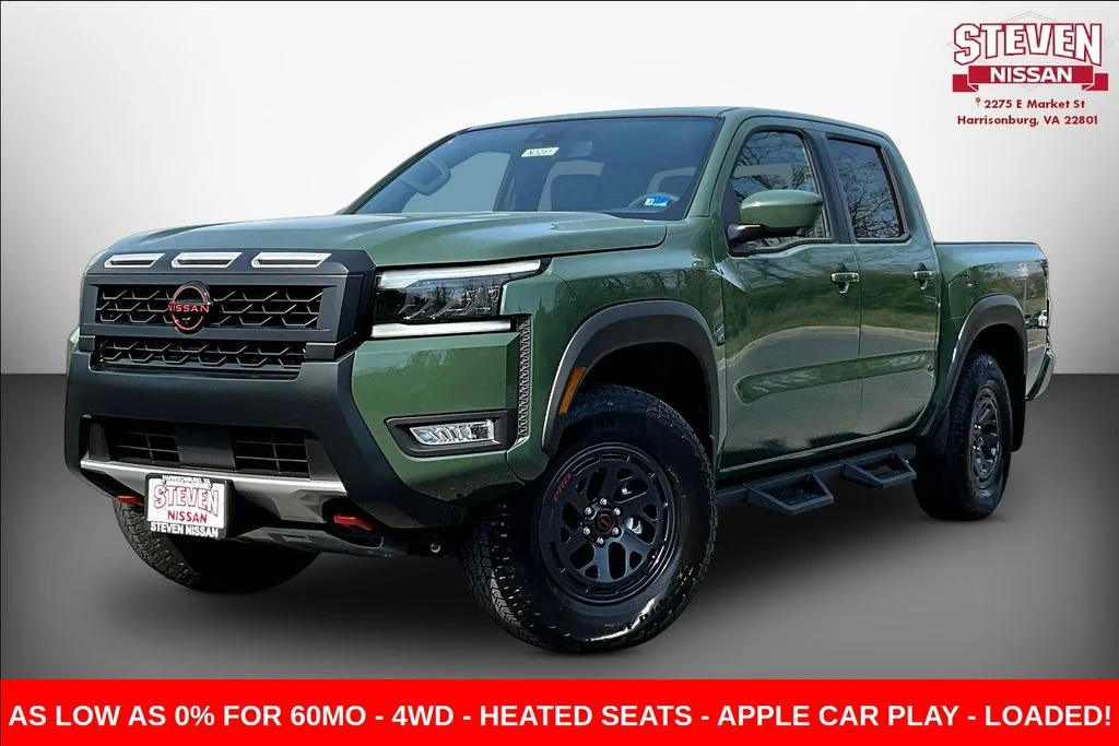 New 2026 Tactical Green Metallic Nissan PRO-4X image 2