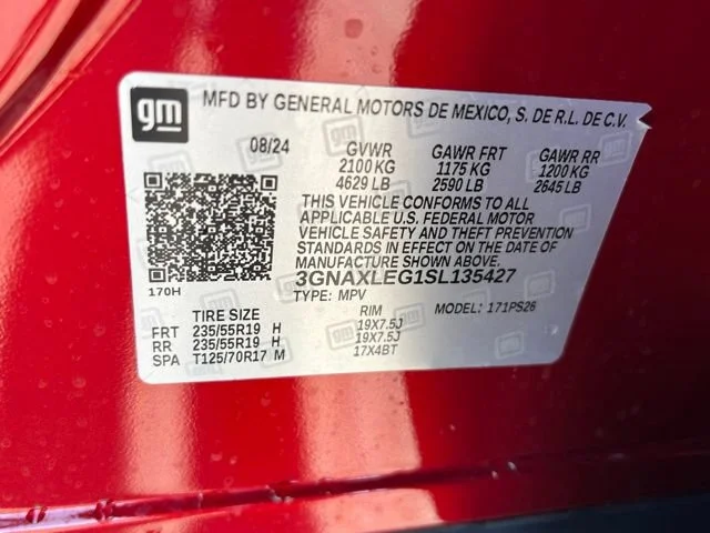 Used 2025 Radiant Red Tintcoat Chevrolet RS image 14