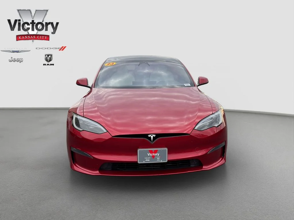 Used 2023 Tesla Model S Base with VIN 5YJSA1E56PF512387 for sale in Kansas City, KS