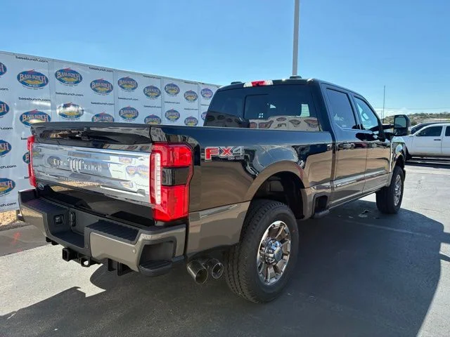 New 2026 Agate Black Metallic Ford King Ranch image 4
