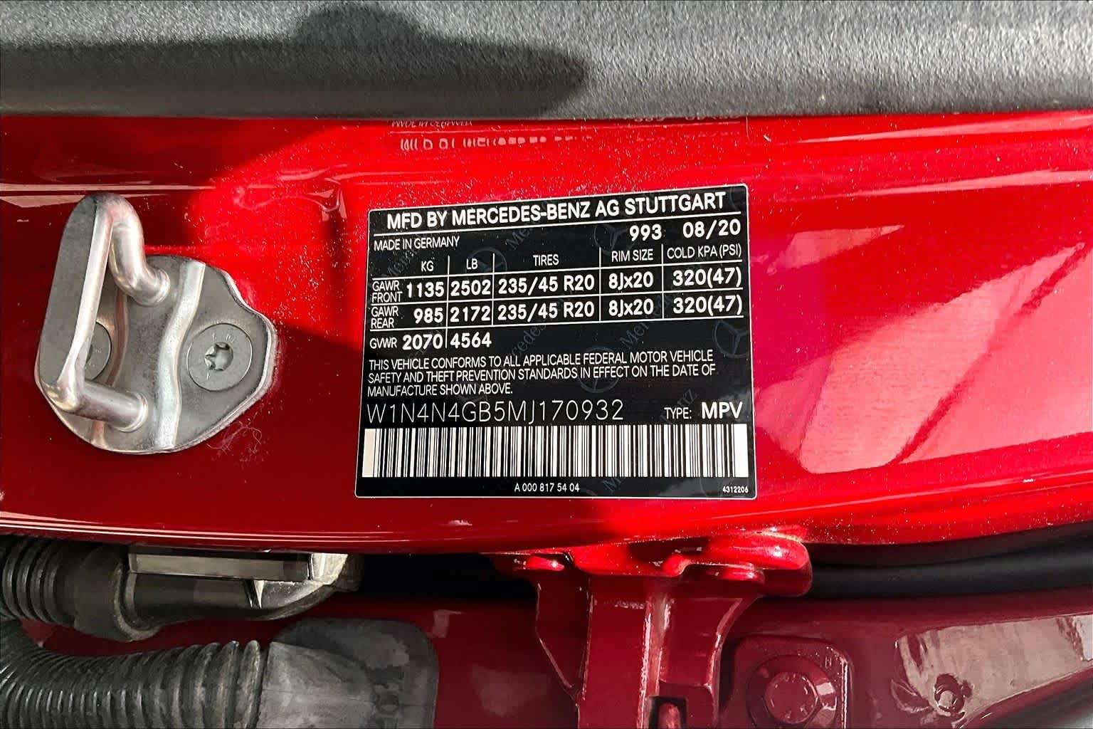 Certified Used 2021 Patagonia Red Metallic Mercedes-Benz GLA 250 image 38