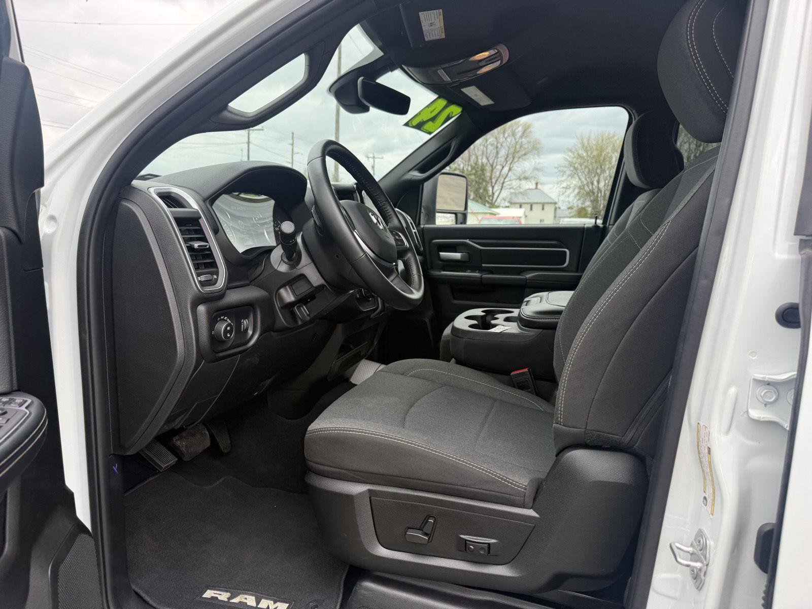 Used 2024 Bright White Clearcoat Ram Big Horn image 11