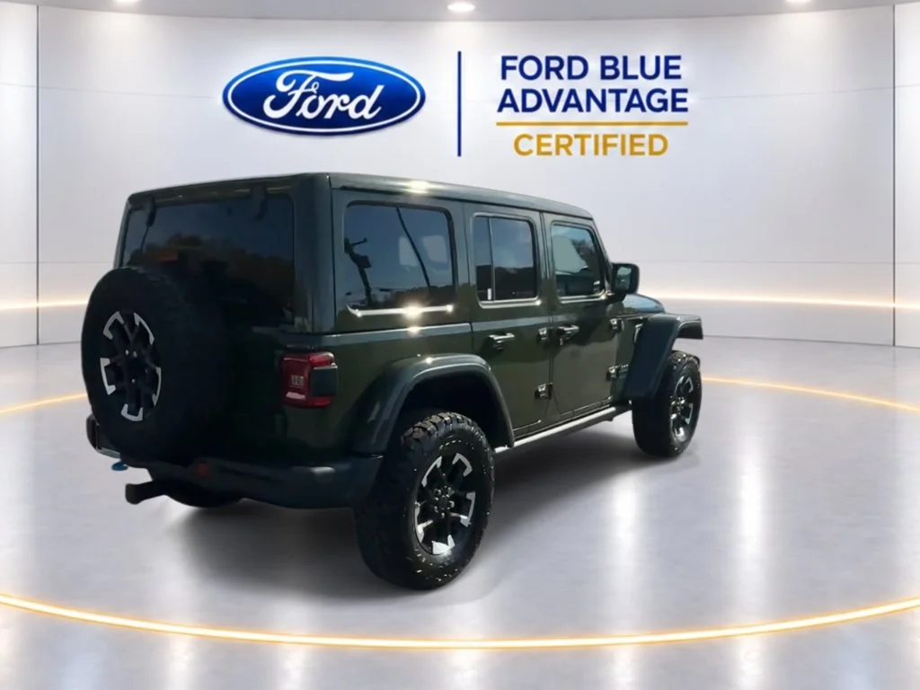 Certified Used 2024 Sarge Green Clearcoat Jeep Rubicon X 4xe image 9