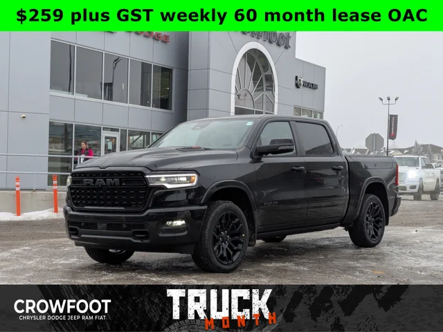 2026 RAM 1500 Limited * PANO SUNROOF - HEADS UP DISPLAY - RAMBOX CARGO - NIGHT EDITION & TONS MORE!