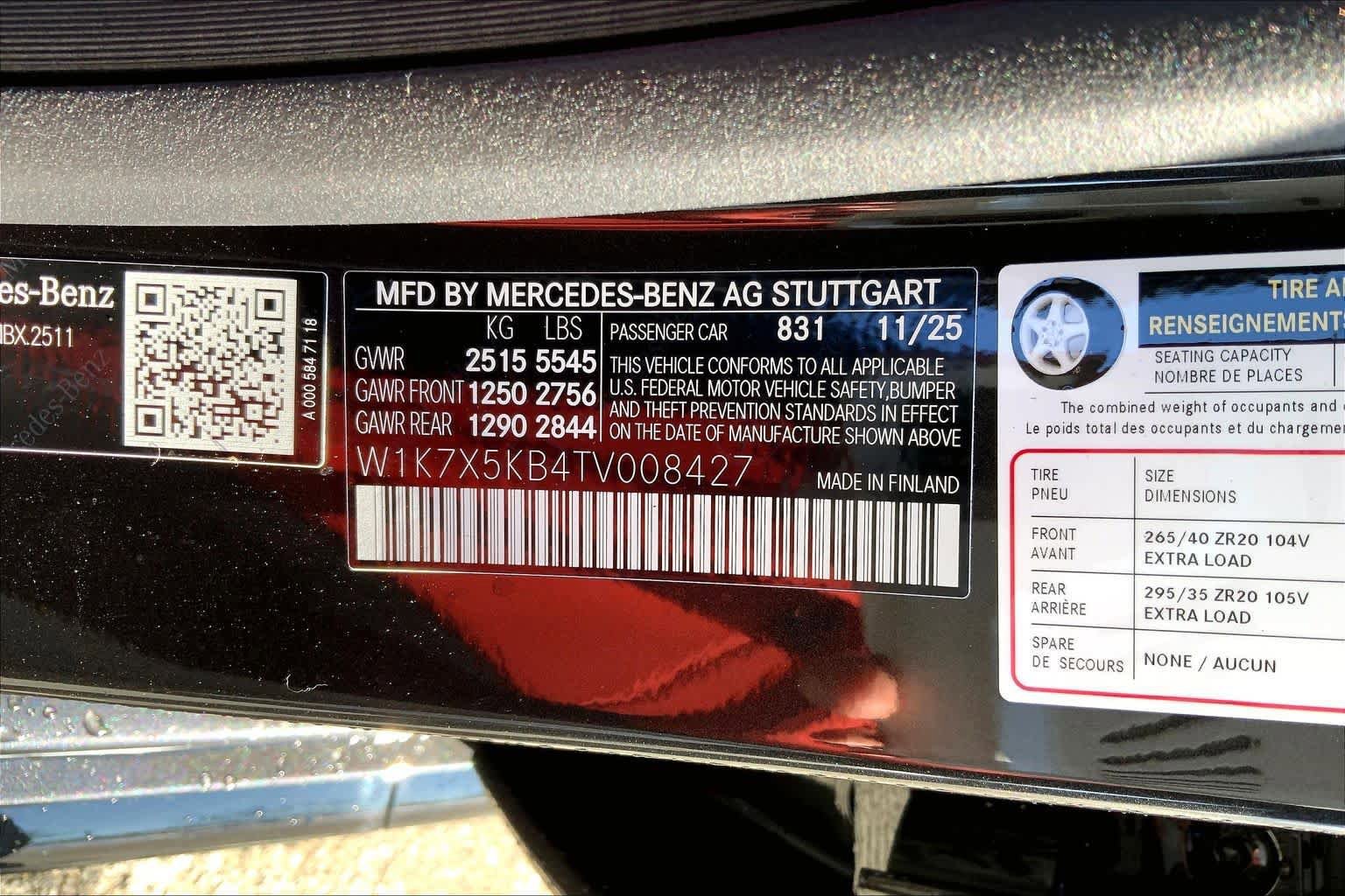 New 2026 Graphite Grey Metallic Mercedes-Benz AMG® GT 43 image 25