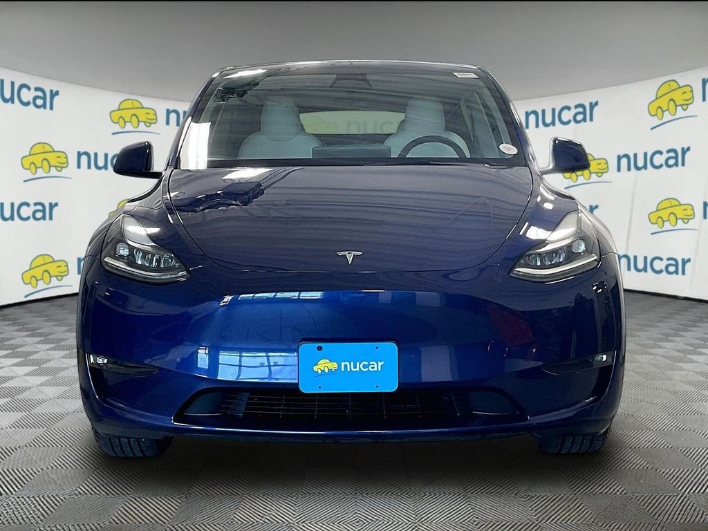 Used 2023 Blue Tesla Long Range image 2