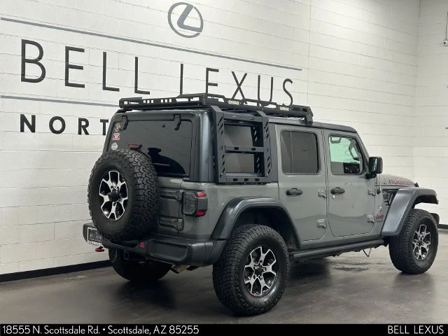 Used 2019 Gray Jeep Unlimited Rubicon image 4