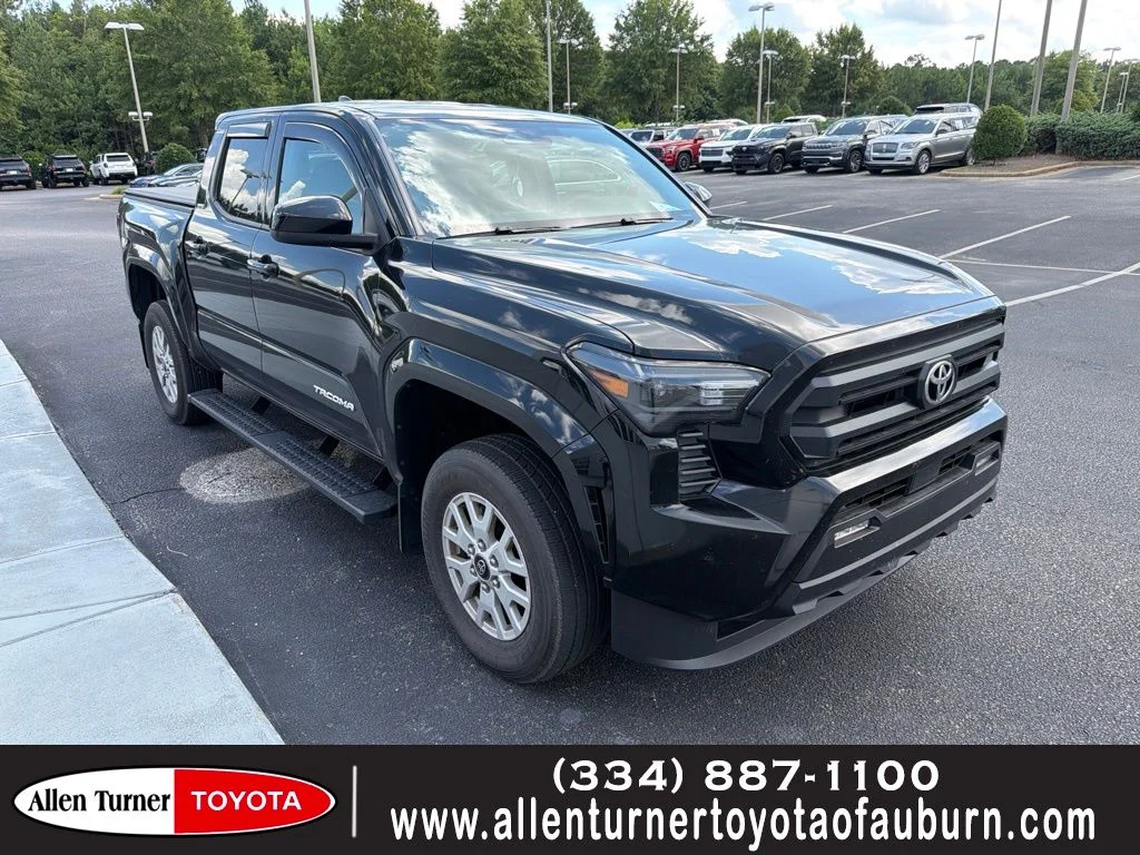 Black 2026 Toyota Tacoma Pickup Truck Four-Wheel Drive 